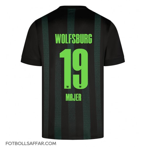 Wolfsburg Lovro Majer #19 Bortatröja 2024-25 Kortärmad